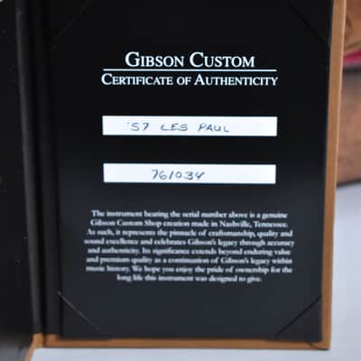 2026 Gibson Custom 1957 Les Paul Standard Goldtop Darkback Reissue Lefty Left-Handed w/OHSC image 5