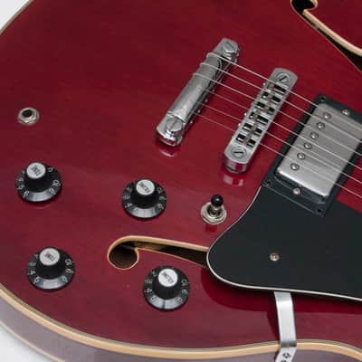 Aria Pro II TA 40 Wine Red, full hollow body, Made in Korea, | Reverb