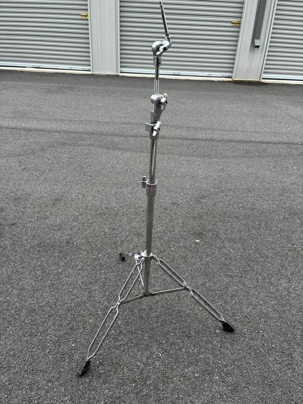 TAMA Double Braced Height-Adjustable Boom Cymbal Stand Tripod Silver image 1