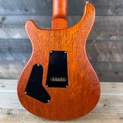 PRS Wood Library Custom 24 Amazing Highly Figured 10 top!! - Burnt Maple Leaf 395093 image 8