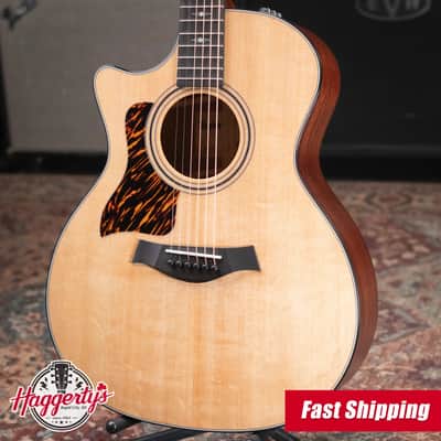 Taylor 314ce Left-Handed Grand Auditorium Acoustic/Electric Guitar with Hardshell Case image 1