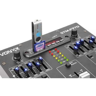 Vonyx Stm2270 Mixer 4 Ch/Eff/Mp3/Bt image 3