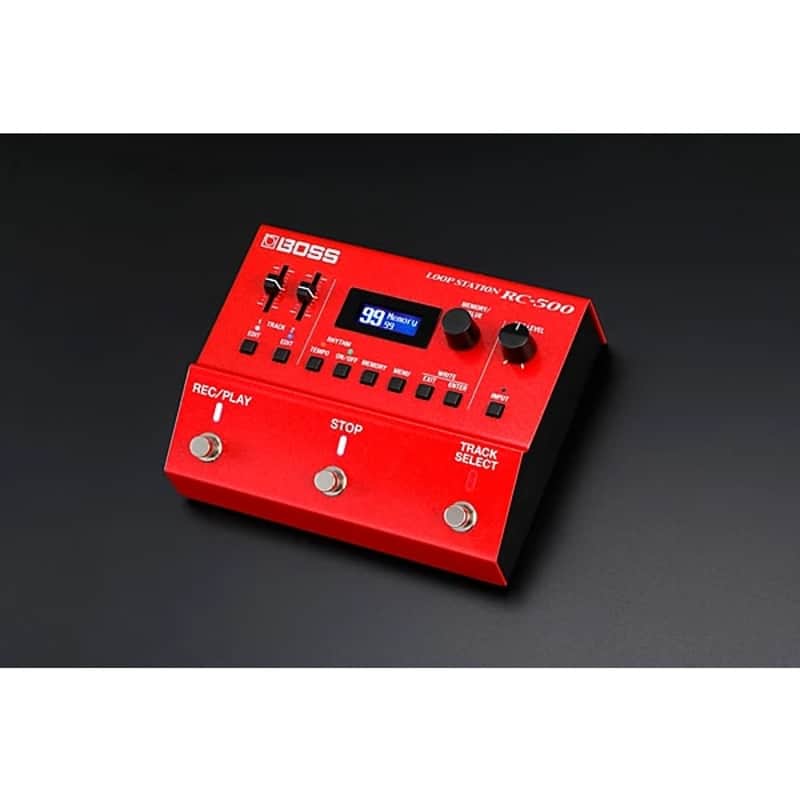 BOSS  RC-500 Loop Station Effects Pedal 2024 - Red image 1