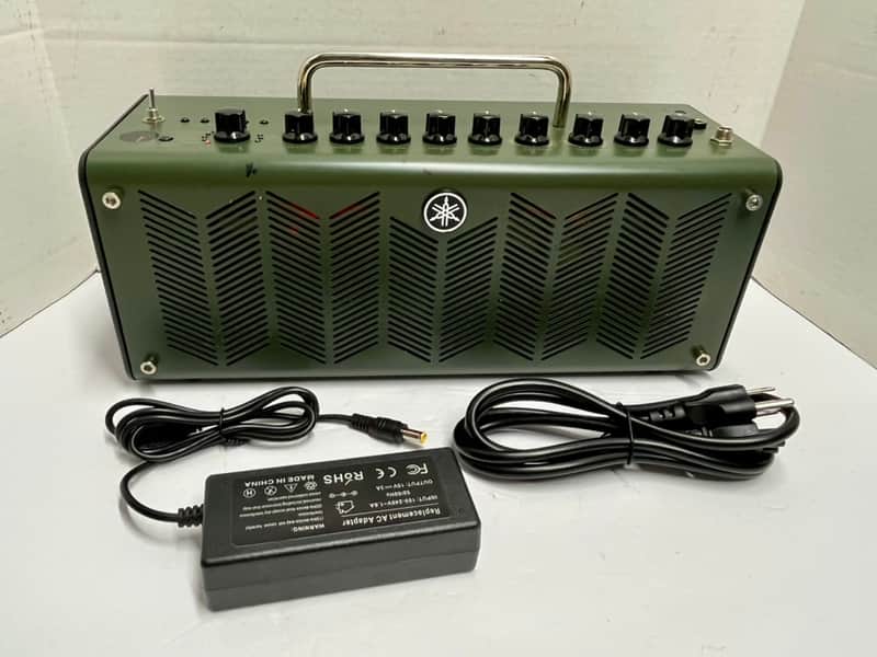 Yamaha THR10X 10 Watt Desk Top Mini Guitar Amplifier High Gain METAL THR 10X Amp Portable Modeling Combo Amp EVH D 2 x 3" Stereo Digital Speakers 2013 - 2018 Camouflage Green Hi-Gain Steel Panther Approved. image 1