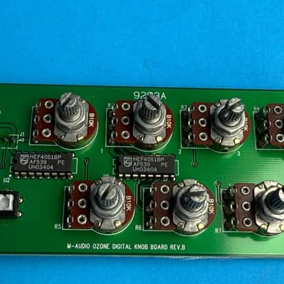M-AUDIO OZONE MIDI Controller Keyboard Part: Digital Knob Circuit Board [9203A] image 4