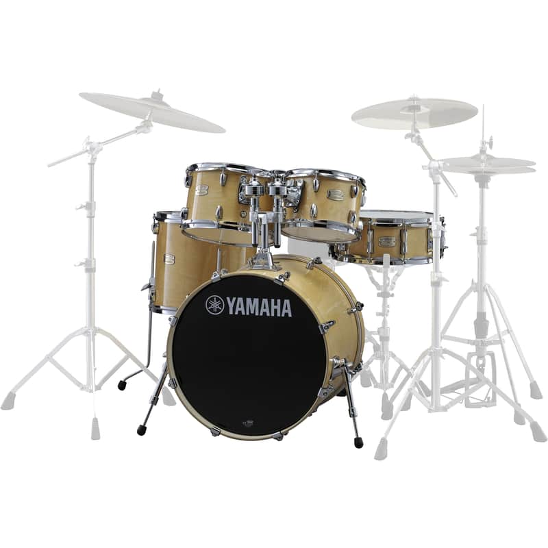 Yamaha Stage Custom Birch 5-Piece Shell Pack - Natural Wood image 1