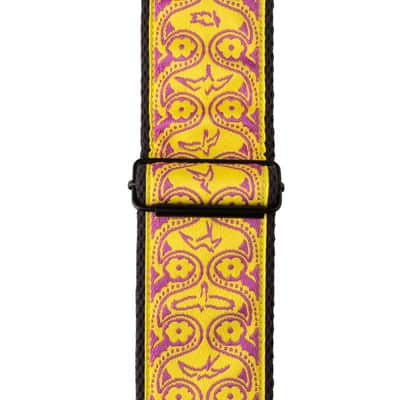 PRS RETRO Guitar Strap - 2.5" (Fleur, Violet) image 3