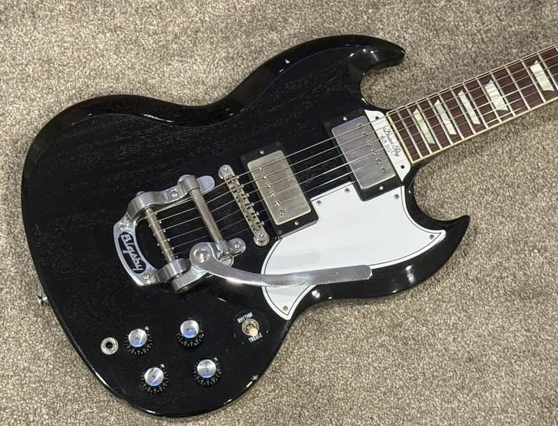 Gibson Brian Ray SG Standard 63 Reissue 2015 - Silver Fox image 1