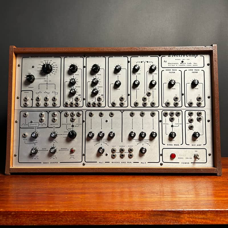 Electronic Music Laboratories EML Electrocomp 200 1970’s analog modular synthesizer synth vintage image 1