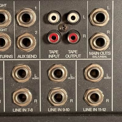 Mackie Micro Series 1202 |12-Channel Mic / Line Mixer 1997 - 2002 - Dark Gray image 3
