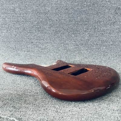 Brown 5 String Bass Basswood Body DIY Project image 4