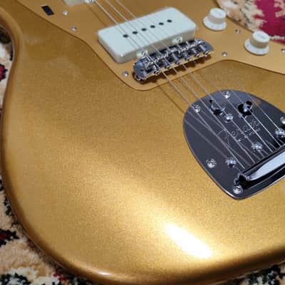 *NEW IN BOX* 2025 Fender Japan - Limited Edition - ISHIBASHI FSR Jazzmaster Traditional 60s Mystic Aztec Gold MH Matching Headstock - MIJ JD25 image 8