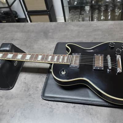 Satellite Les Paul Standard 1970's Black Beauty Vintage 70s Singlecut LP Electric Guitar Heavy Relic Aged Road Worn MIJ Japan Pro MJ Japanese with Gibson Open Book headstock image 2