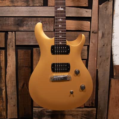 PRS SE CE 24 Standard Stoptail Satin - Metallic Gold image 3