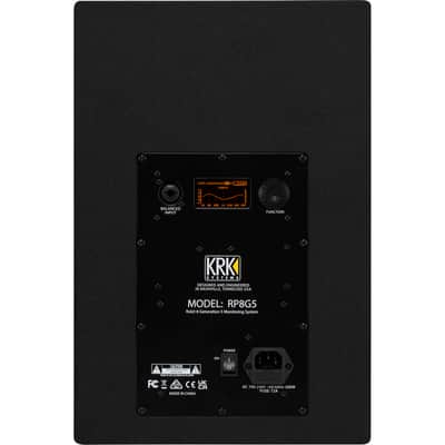 KRK ROKIT 8 G5 8-inch Powered Studio Monitor (Black) image 4