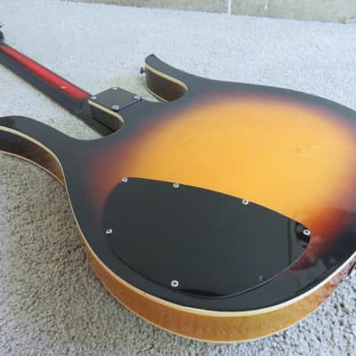 Vintage 1960s Silvertone Danelectro Coral Guitar Long Horn Sunburst Electric Holy Weirdsville image 10