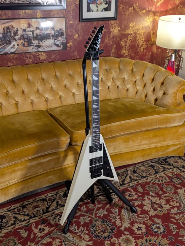 Jackson JS Series JS32 Rhoads with Amaranth Fretboard 2025 - Ivory image 1
