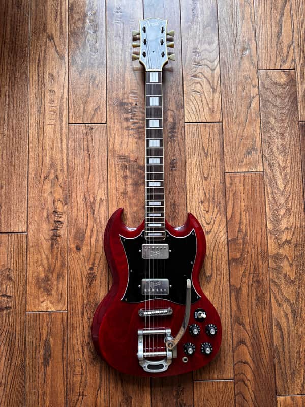 ＧＲＥＣＯ　　ＳＧ－３５０Ｔ Vintage 1970s Greco SG 350T Electric Guitar Heritage Cherry w