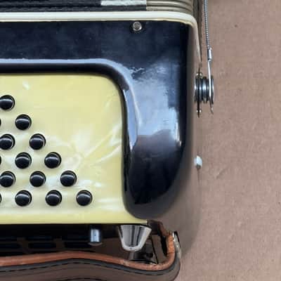 Vintage Iorio Italian Piano Accordion with Mother of Pearl Keys image 14