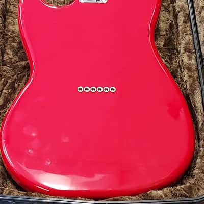 Immagine Mexican Fender Player Mustang 90 Red Custom Modified Single Pick-Up - 11