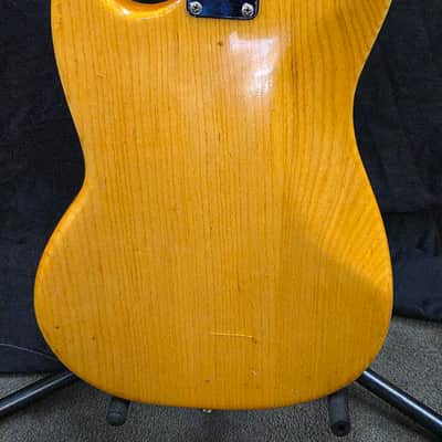 Fender Mustang Natural **1977** w/ Tweed Case image 4