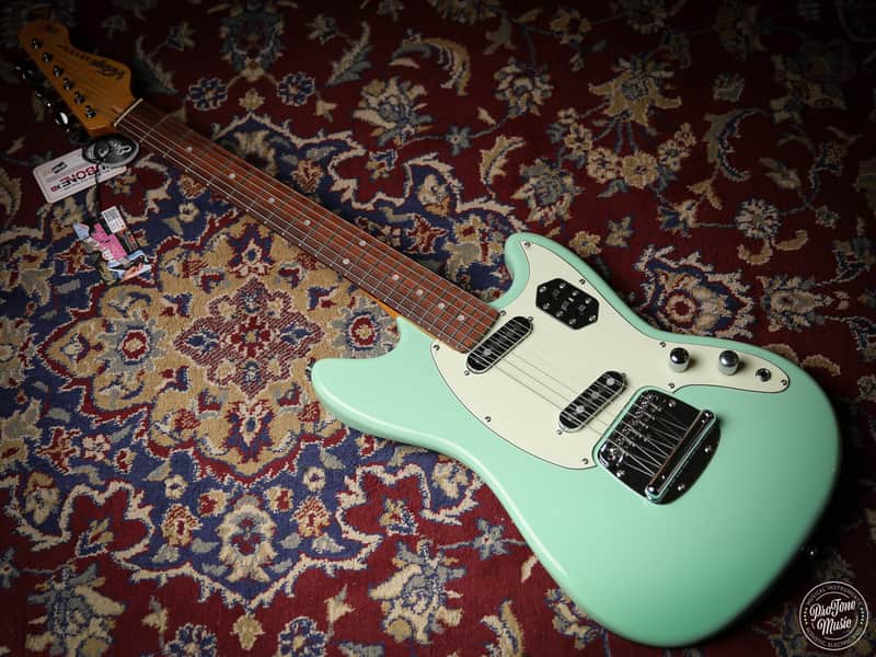 Vintage REVO Series 'Colt' SS Twin Electric Guitar Ventura Green image 1
