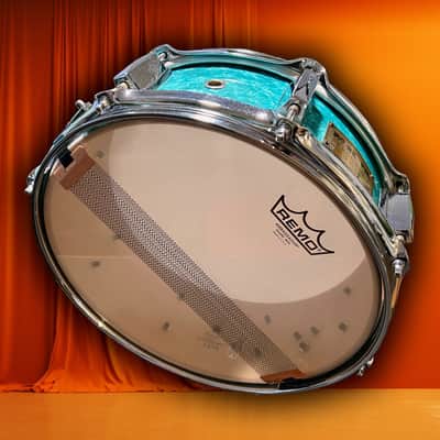๐๐ฅPork Pie 4.5"x13" 8-lug Snare, Emerald Pearl (1998) image 12