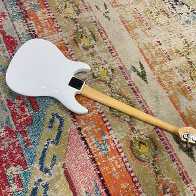 1989 Peavey Fury 4-String Bass - Made in USA P-Bass Style in Artic White with Hardshell Case image 15