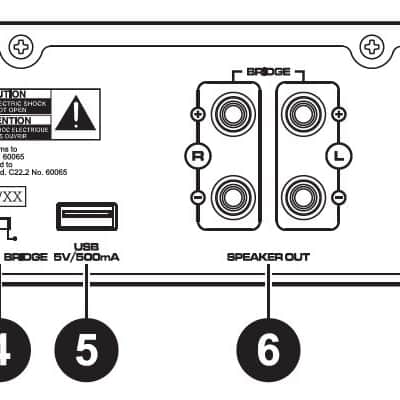 Dayton Audio - BSA-200 - 200W Bass Shaker Bridgeable Stereo Amplifier with Remote image 7