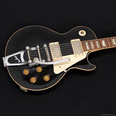 Gibson Custom Shop 1957 Les Paul Standard Reissue Ebony VOS w/Bigsby image 2