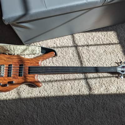Warwick Rockbass Corvette 4 Fretless 2010s - Natural image 1