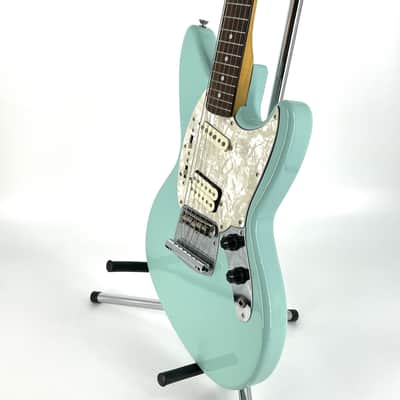 1996 Fender Kurt Cobain Japan Jagstang – 50th Anniversary - Sonic Blue image 5