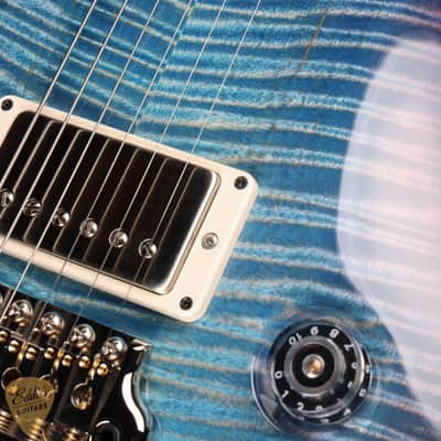 PRS Eddie's Guitars Wood Library DGT (David Grissom Trem)/Mahogany Neck - Aquableux Purple Burst image 19
