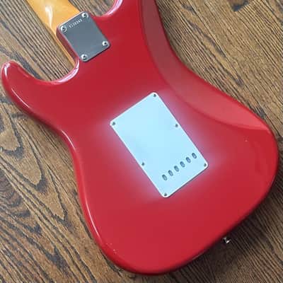2001 Fender American Vintage ‘62 Stratocaster (Lollar / Suhr Pickups) - Dakota Red w/ HSC image 12