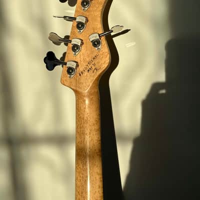Regenerate Guitar Works VRB 5 String Fretless 2011 - Natural Gloss image 7