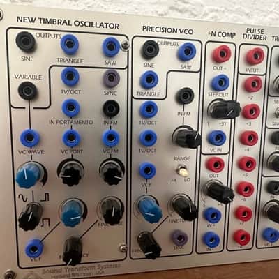 Serge STS red Voice modular synthesizer panel image 5