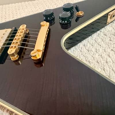 ESP Pauls Smith Mini Flying - V 2014 - See-Through Black | Reverb