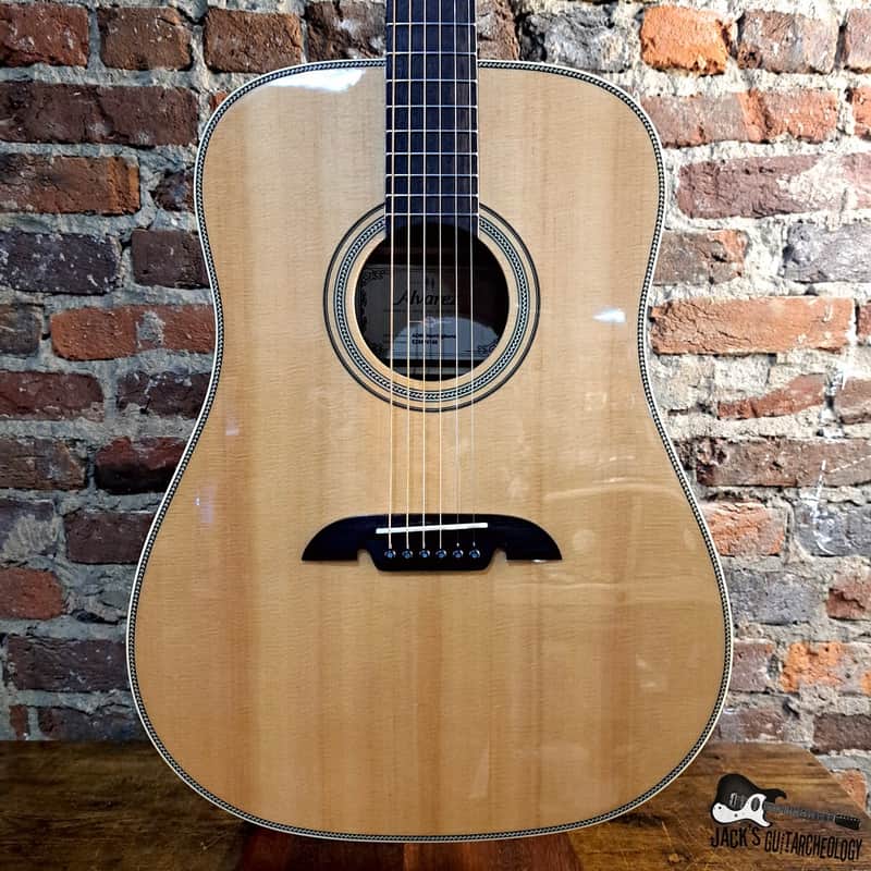 Alvarez Artist Series AD60 Herringbone Dreadnought Acoustic Guitar w/ GB (2026 - Natural) image 1