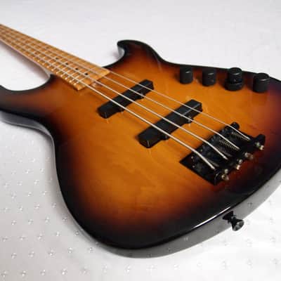 Schecter Jazz Bass TEXAS American Series 2002 Tobacco Sunburst image 4