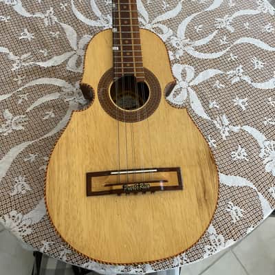 Guitar Cuatro 10 string guitar from Puerto Rico 2010 - Spruce or Acacia Hardwood Finish image 2
