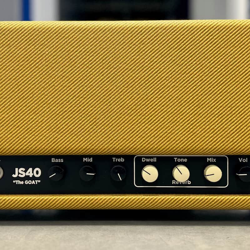 2022 Morgan Amplification JS40 “The GOAT” Head Tweed + Black T…