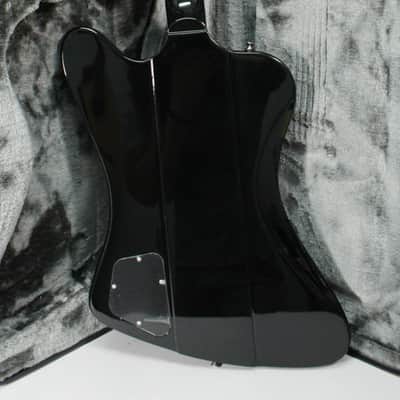 2018 Epiphone Ltd. Ed. Slash Signature Firebird Premium Outfit Signed #95/100 Trans Black w/OHSC image 3