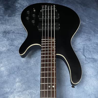 Cort C5H Artisan Series 5 String Active Bass Guitar in Satin Black image 7