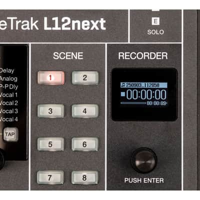 Zoom LiveTrak L-12 Digital Mixer / Recorder 2010s - Grey / Blue image 6