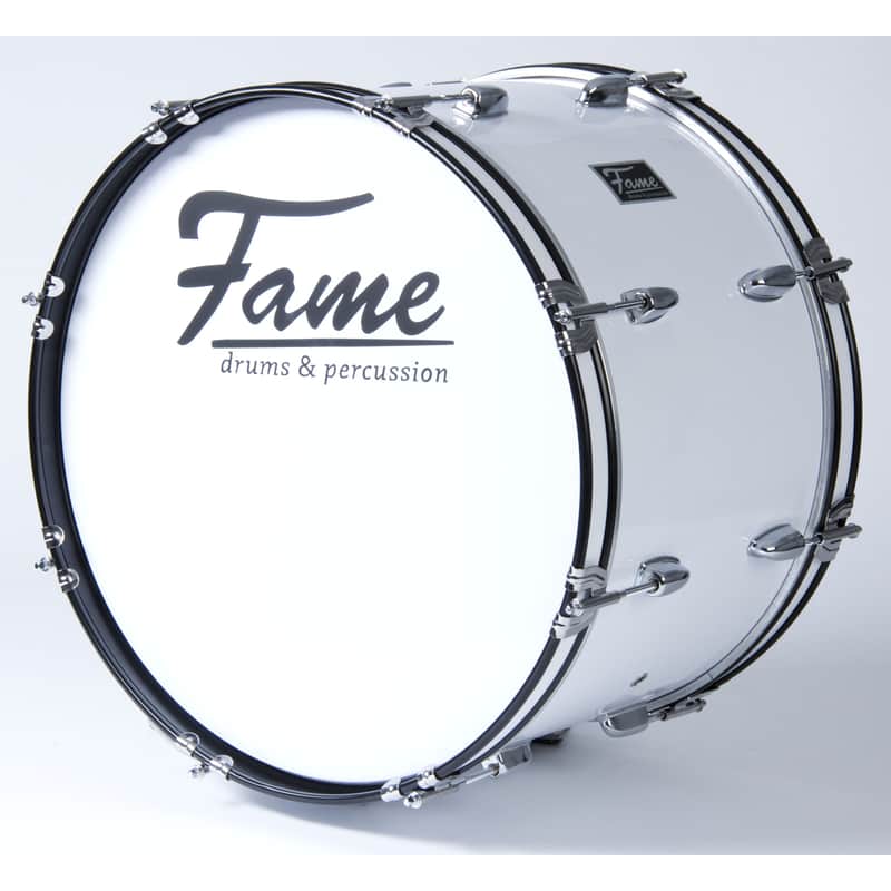 Fame Marching BassDrum 20"x12", with Tragegurt & Beater - Marching bass drum image 1