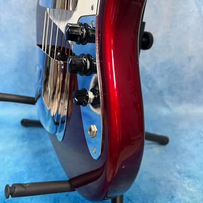2006 Fender JB-75 US Jazz Bass Old Candy Apple Red, Crafted in Japan, CIJ image 11