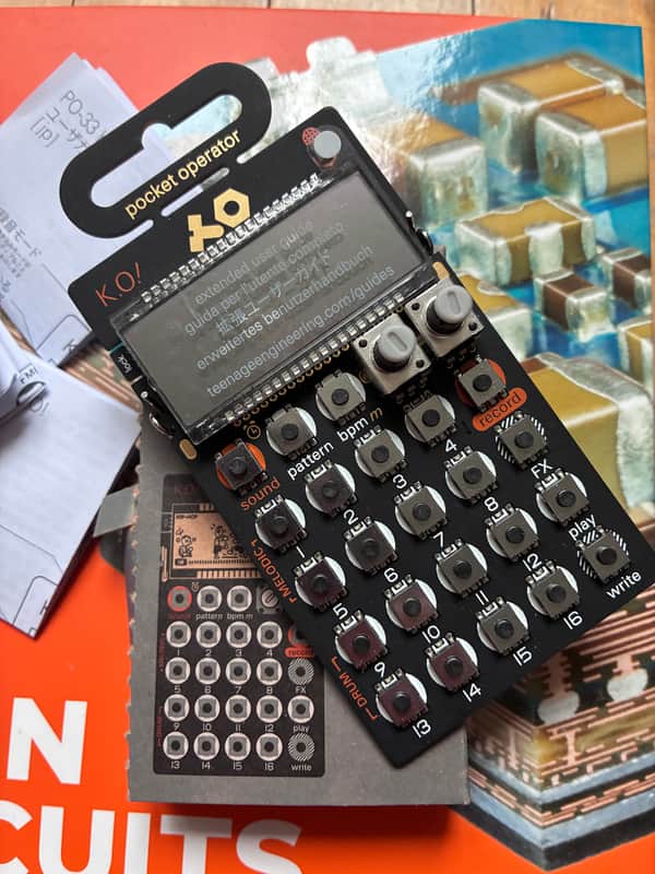 Teenage Engineering PO-33 Pocket Operator K.O! 2018 - Present - Black image 1