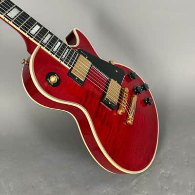 2010 Gibson Les Paul Custom 70s CS rot flamed Goldhardware inkl. Case image 13