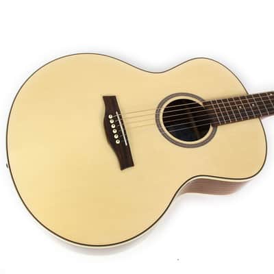 Used Seagull Maritime SWS Mini Jumbo Acoustic Guitar in Natural High-Gloss Finish image 11