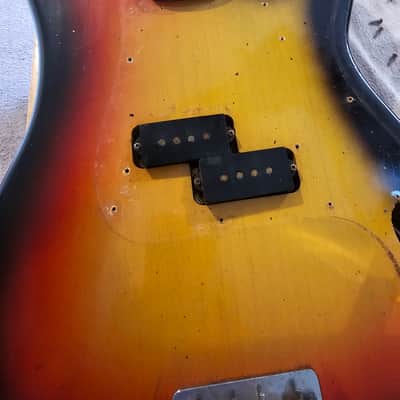 1965 Fender Precision Bass Electric Guitar 100% Original image 21